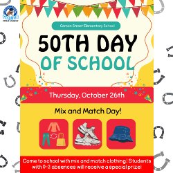 50th Day of School